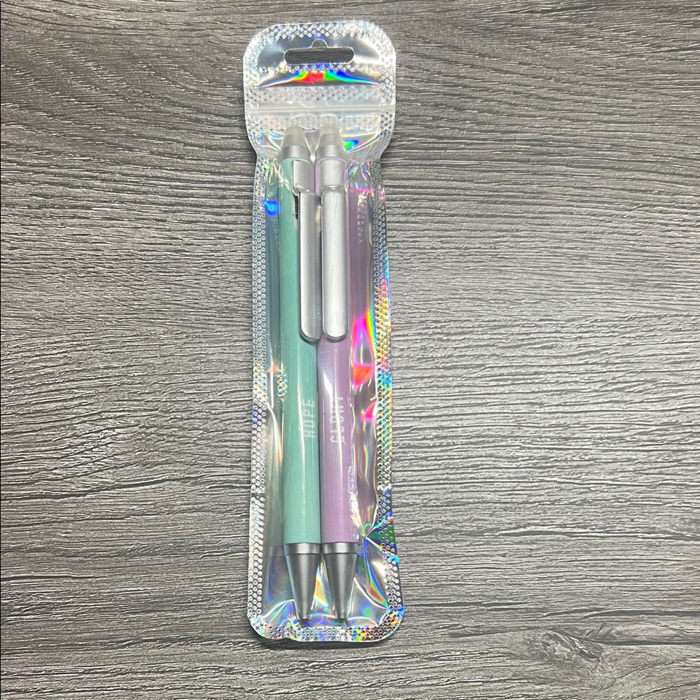 Set of Two Dual-Color Pens